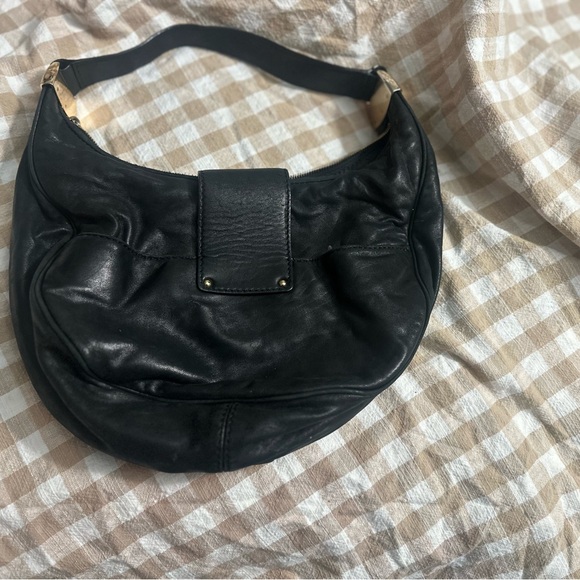 Vintage Michael Kors Astor-era Crescent Hobo Shoulder Bag - Picture 4 of 7